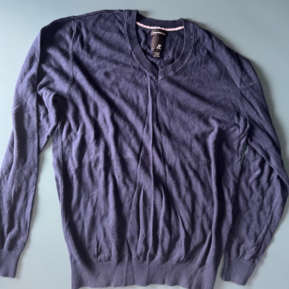 Men's J Ferar Navy Sweater